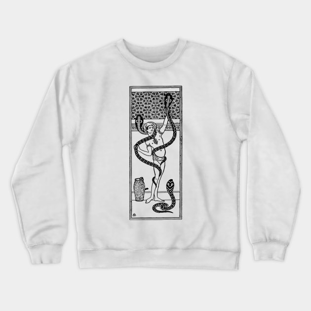 Cobra Charmer Crewneck Sweatshirt by TheCosmicTradingPost